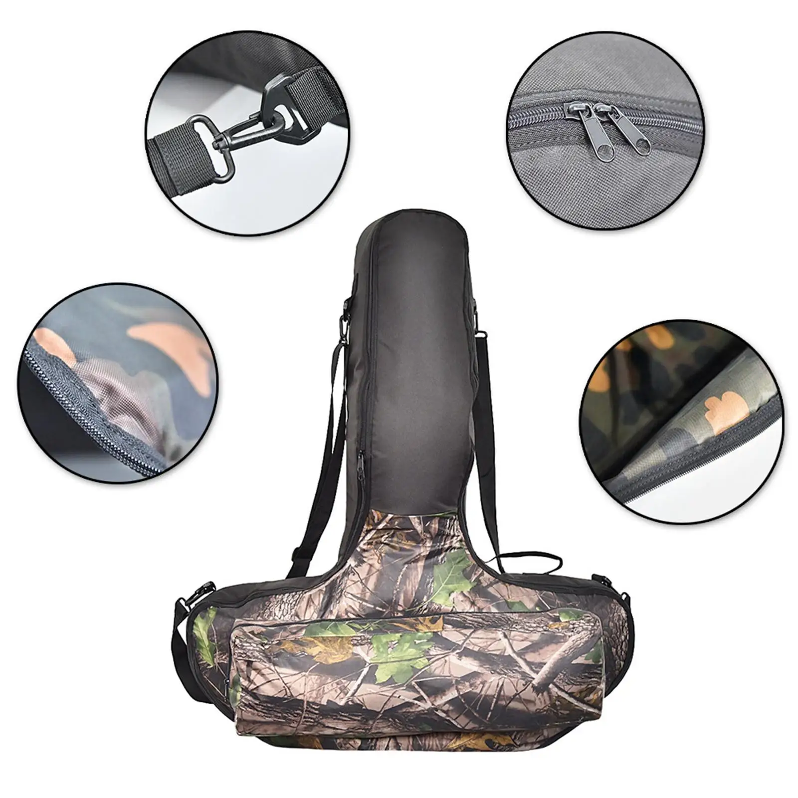 Portable Crossbows Bow Bag T Shape Backpack for Competitive Shooting Outdoor Archery