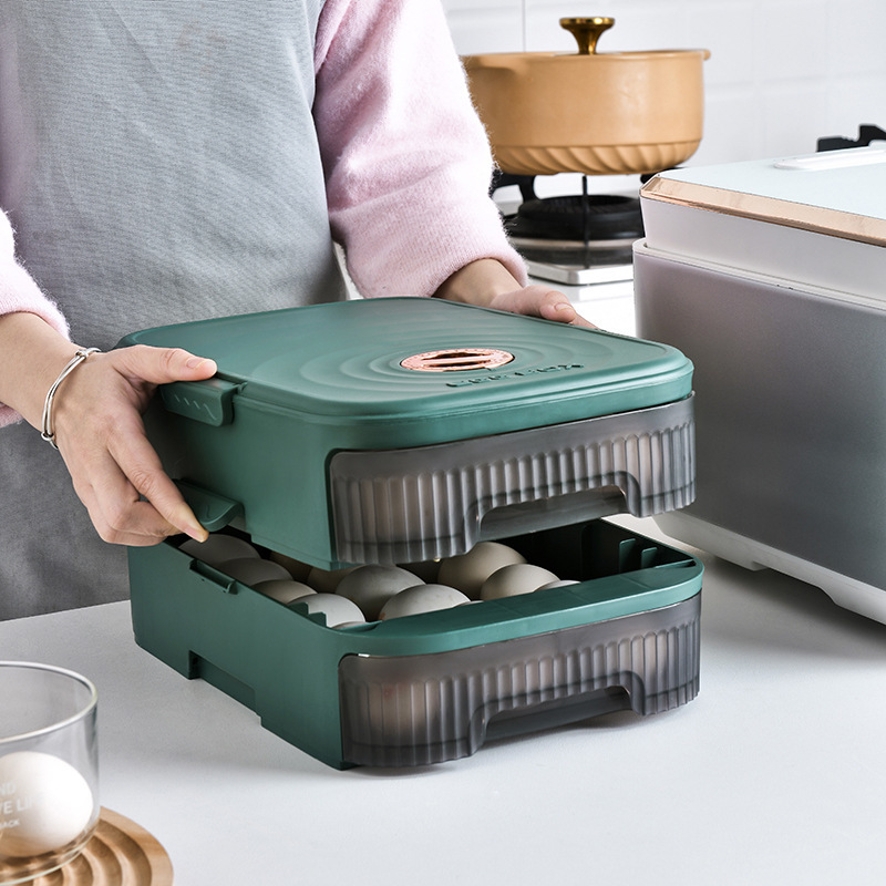 Egg Storage Box Fresh Keeping Dumpling Holder egg-storage-box-fresh-keeping-dumpling-holder
