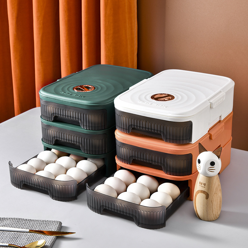 Egg Storage Box Fresh Keeping Dumpling Holder egg-storage-box-fresh-keeping-dumpling-holder