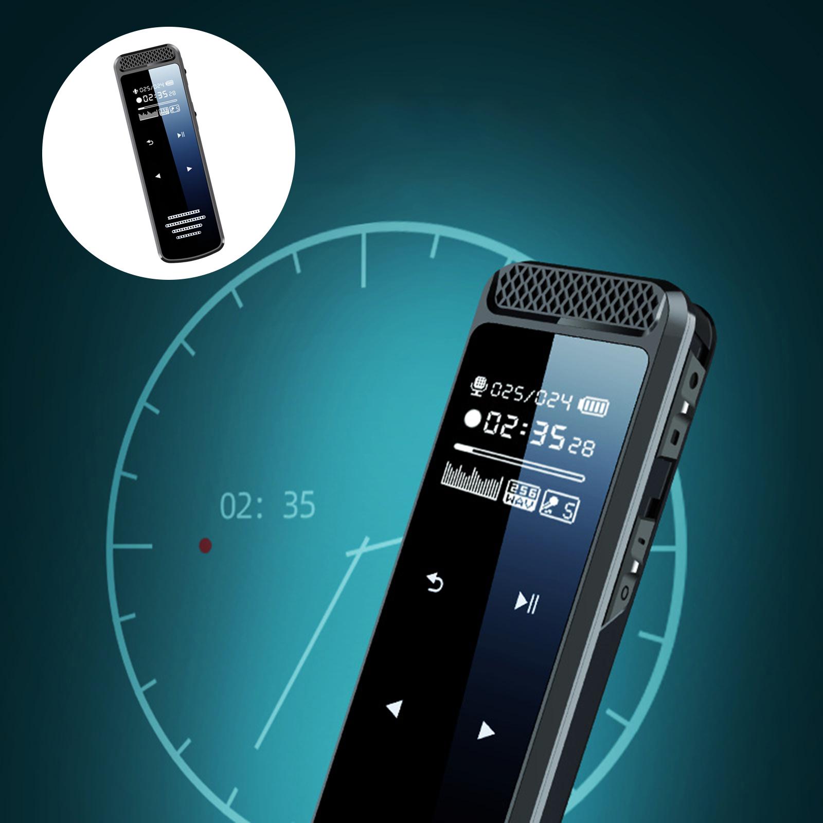 Digital Voice Recorder MP3 Player Voice Activated Recording Dictation Machine Dictaphone for Lecture Meetings Language Learning Digital Voice Recorder MP3 Player Voice Activated Recording Dictation Machine Dictaphone for Lecture Meetings Language Learning