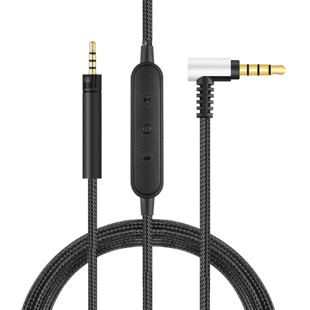 OFC Replacement Nylon Braided Cable Extension Cord For Sennheiser Momentum 4 3 2 1 4.0 3.0 2.0 1.0 HD1 Over On Ear Headphones OFC Replacement Nylon Braided Cable Extension Cord For Sennheiser Momentum 4 3 2 1 4.0 3.0 2.0 1.0 HD1 Over On Ear Headphones