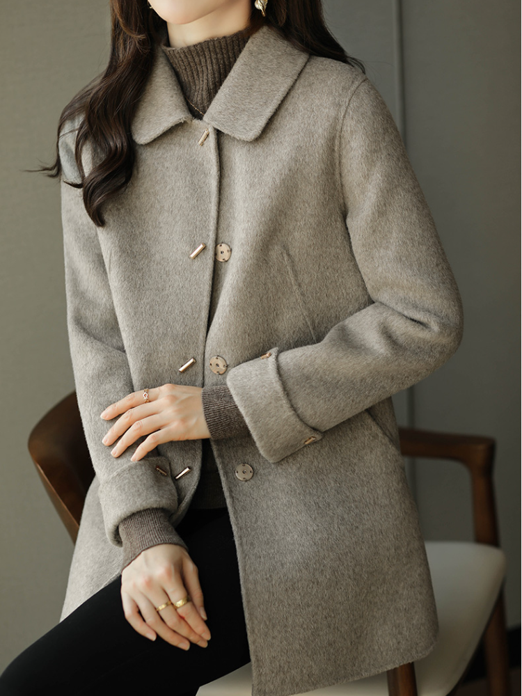 Elegant Women's Overcoat Solid New Pocket Loose Warm Autumn/Winter Jacket Women Promotion Slim Long Sleeved Wool Coat Women 1 Mallzona Sf1202776620a486f8936fc0f9d1f59e4d Elegant Women's Overcoat Solid New Pocket Loose Warm Autumn/Winter Jacket Women Promotion Slim Long Sleeved Wool Coat Women Mallzona