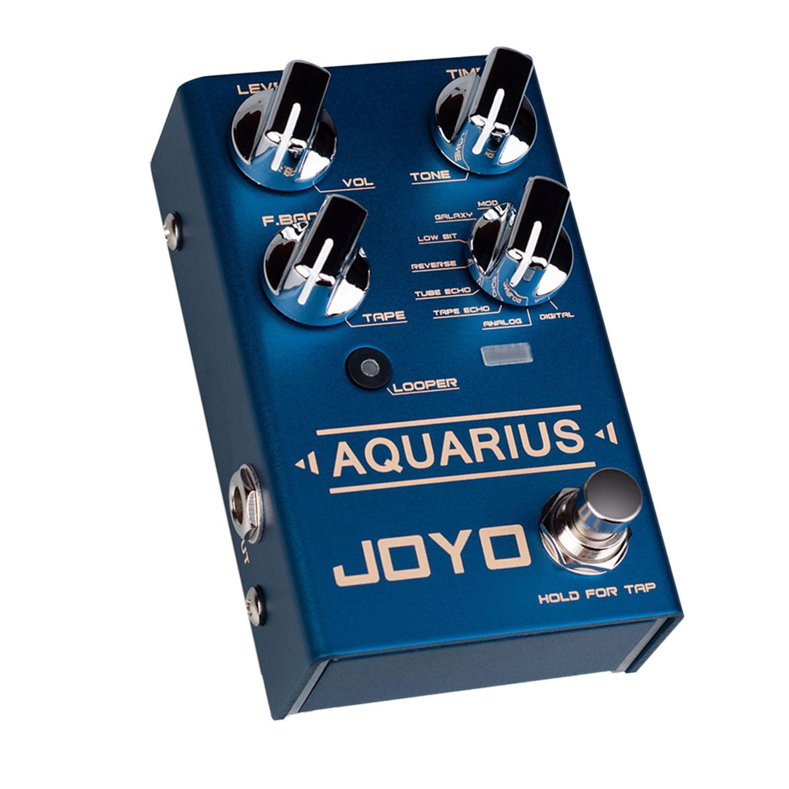 Metal Digital Effect Guitar Pedal Stereo Multi Effects Pedal DC 9V Delay Looper Tap Tempo for Electric Guitar Accessory Parts Metal Digital Effect Guitar Pedal Stereo Multi Effects Pedal DC 9V Delay Looper Tap Tempo for Electric Guitar Accessory Parts