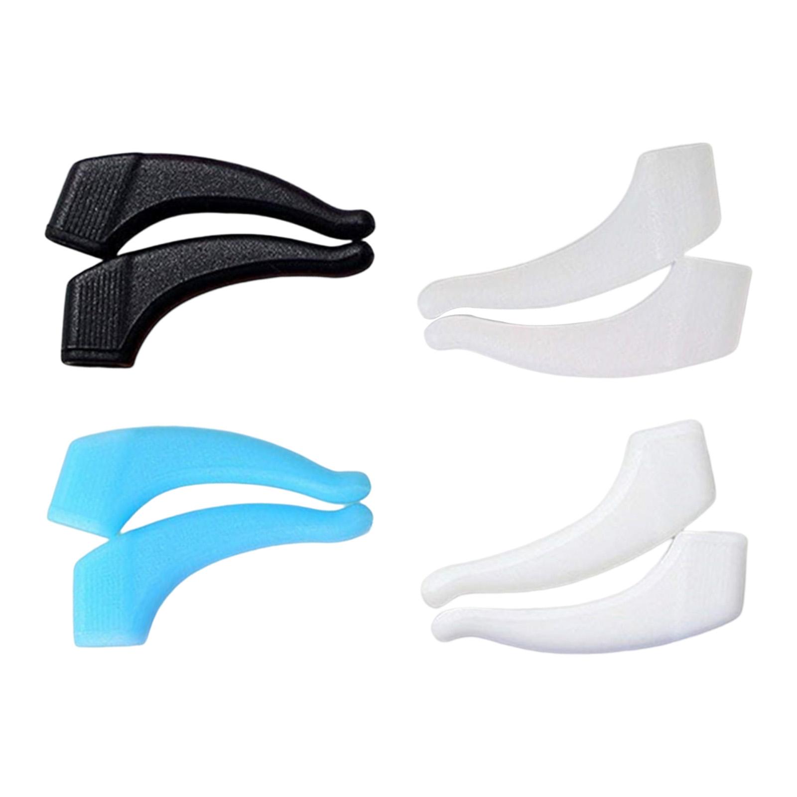 Anti Slip Eyeglass Ear Hook Silicone Eyeglasses Temple Tips Sleeve Holder Comfortable
