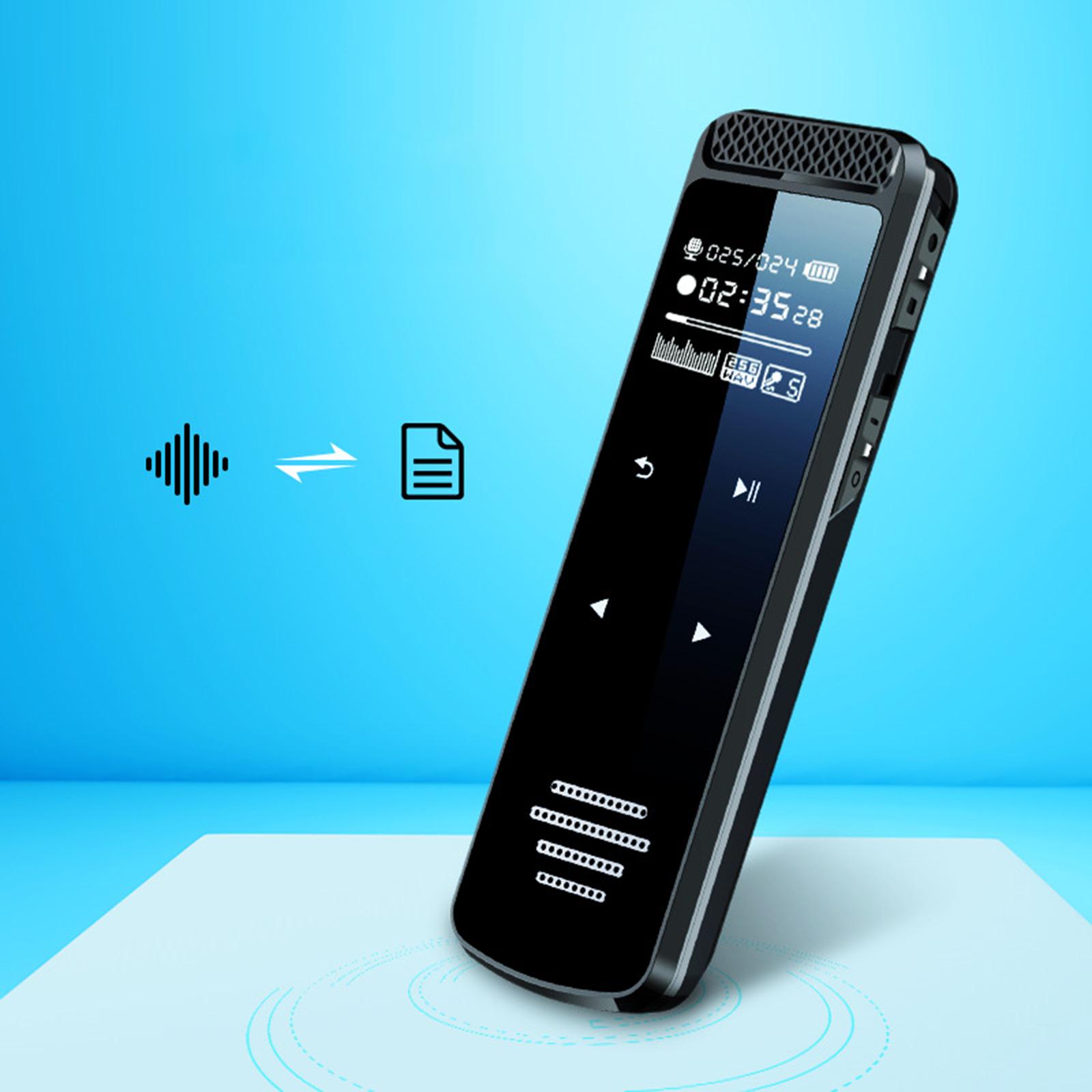 Digital Voice Recorder MP3 Player Voice Activated Recording Dictation Machine Dictaphone for Lecture Meetings Language Learning Digital Voice Recorder MP3 Player Voice Activated Recording Dictation Machine Dictaphone for Lecture Meetings Language Learning