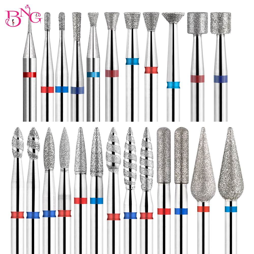 Best of Diamond Nail Drill Bits 3 / 32'' Russian Manicure Drill Bits Rotary Burr Cuticle Flame Tip Nail Accessories Tools Dead Skin Remove Reviews & Tips