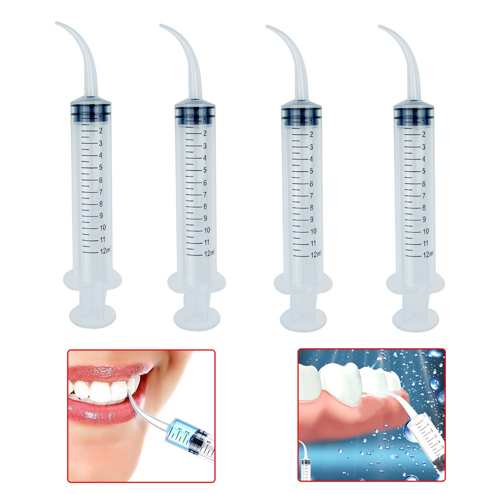 Best of Dental Irrigation Syringe With Curved Tip 12ml Disposable Dental Instrument For Dentist Use Dentistry Consumable Material Reviews & Tips