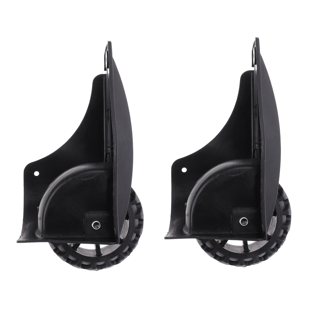 1Pair Travel Luggage Wheels Replacement Suitcase Fixed Spare Caster D082