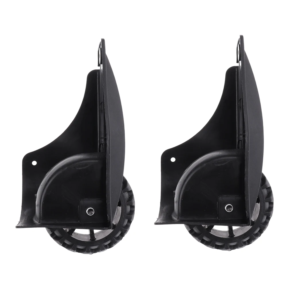 1Pair Travel Luggage Wheels Replacement Suitcase Fixed Spare Caster D082