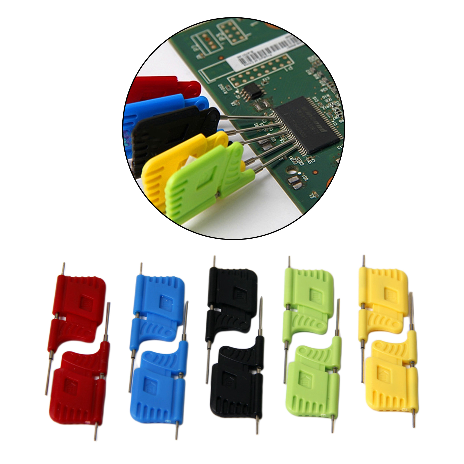 SDK08 Test Clip Ultra Small Clip Micro IC Clamp TSOP MSOP QFP TQFP LQFP SMD IC Test Chip Mini Chips Adapters Socket