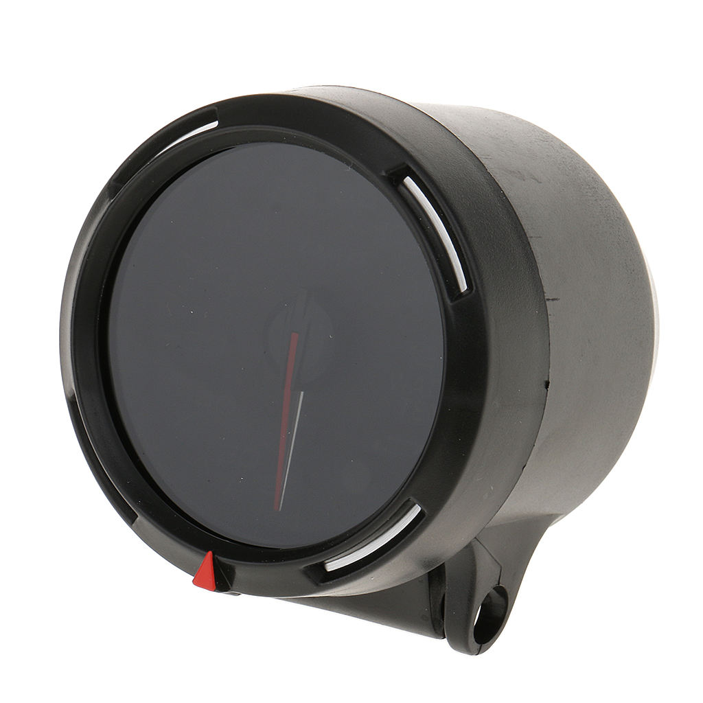 60mm 2.4inch Black 7 Color LED Water Coolant Temperature Temp Gauge Meter