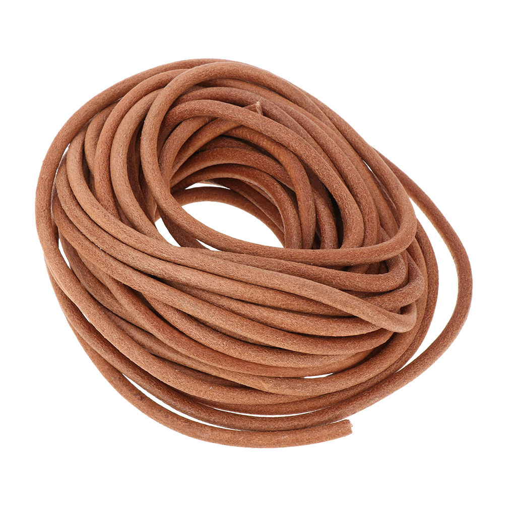 10m Round Leather Cord for Jewelry Making 5mm Diameter DIY Jewelry Cord Faux Suede Leather Cord Leather Rope Leather String