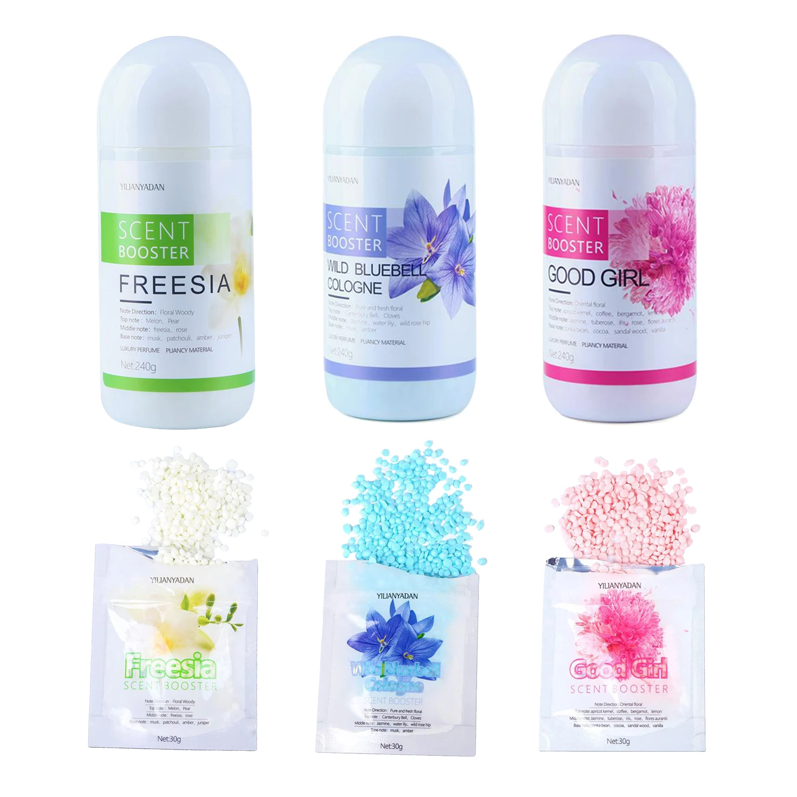 Fabrics In-Wash Scent Boosters Beads Pellets Clothes Laundry Softener Long-Lasting Concentrated Scent