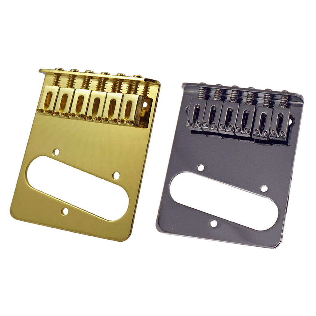 4-Hole 6-Saddle Guitar Bridge Alloy for Fender caster  Style Guitar