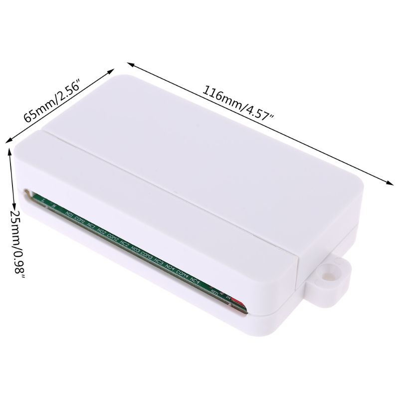 rf + 7003 Interruptores Manual Integrado Controlador 315mhz 433mhz 57bc 250v 4ch 4 2 250v 4ch rf + 7003 4 interruptores