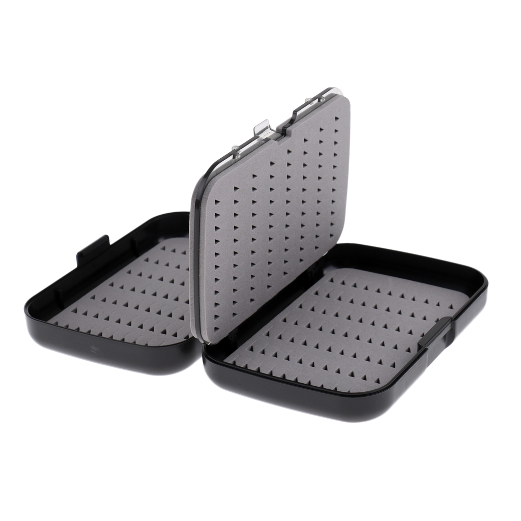 Waterproof Storage Baits Hooks Box Fly Fishing Double Side Lures Flies Box