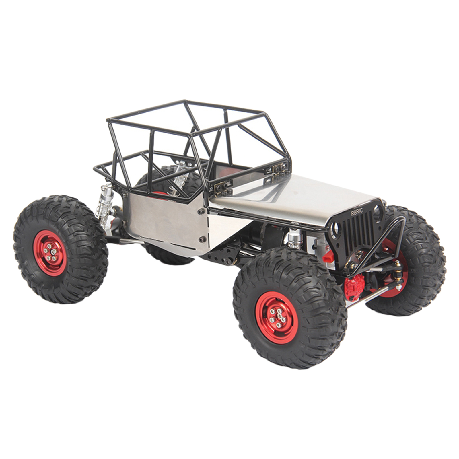 1:16 Scale RC Car Frame Sturdy Durable Chassis Frame for 1/16 4X4 RC Car Parts Upgrade Kit Upgrade Parts