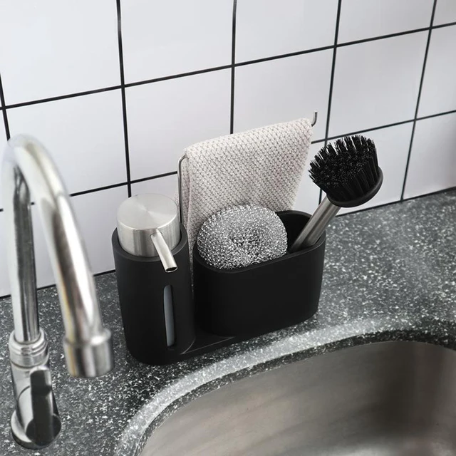 Premium Photo  Detergent accessories for dish washing and cleaning