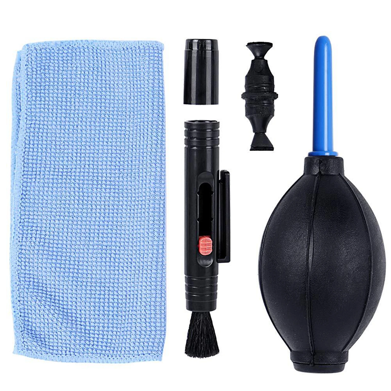 3 in 1 Camera Cleaning Kit Cleaner Dust Pen/Blower/Cloth Multifunctional Tools for LCD Screen Optical Instrument Lens Cleaning