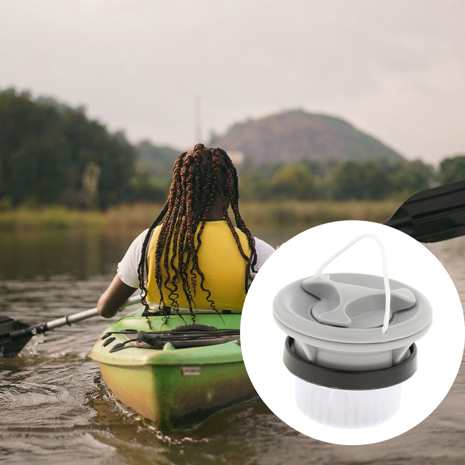 6 Holes Kayak Air Valve Inflatable Boats Board Surfboard Valves Inflatable Kayak Canoe Pump Air Valves Adaptor for Boats Airbed