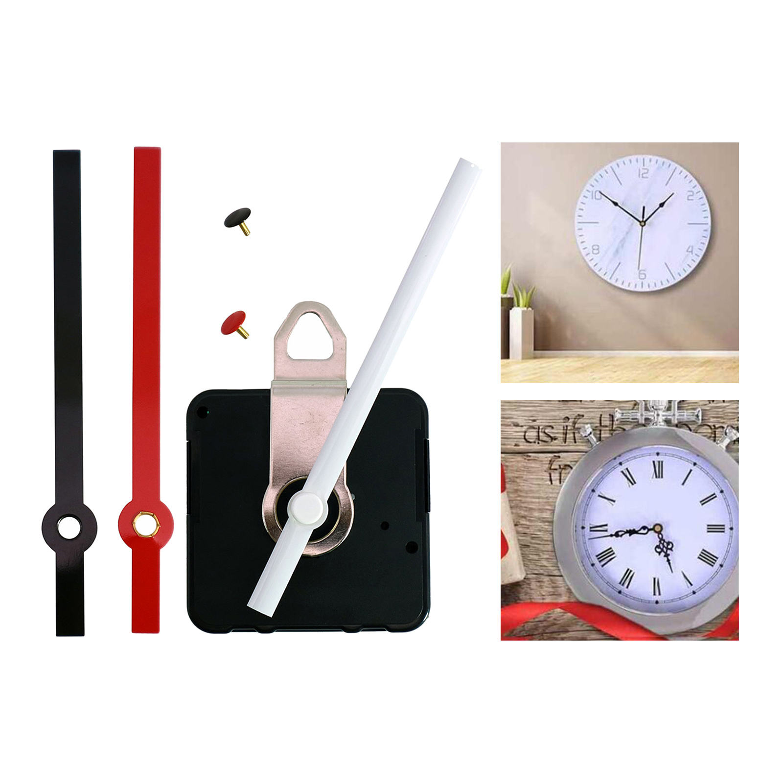 Wall Clock Movement Mechanism Kit Pointer DIY Spare Parts Replacement Tool
