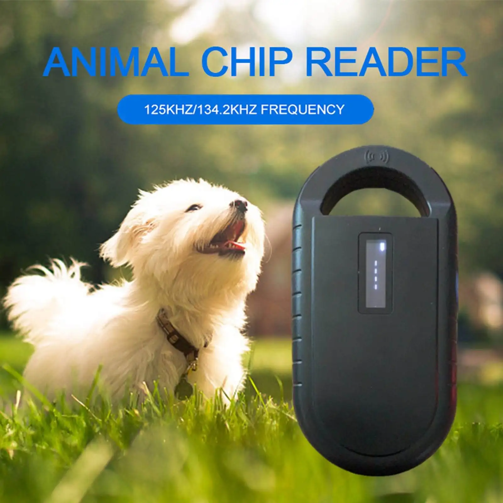 Universal Pet ID Reader 134.2KHz USB Fdx-B Portable RFID Emid Digital Pet Tag Scanner Tag for Horse Dogs Tracking Identification