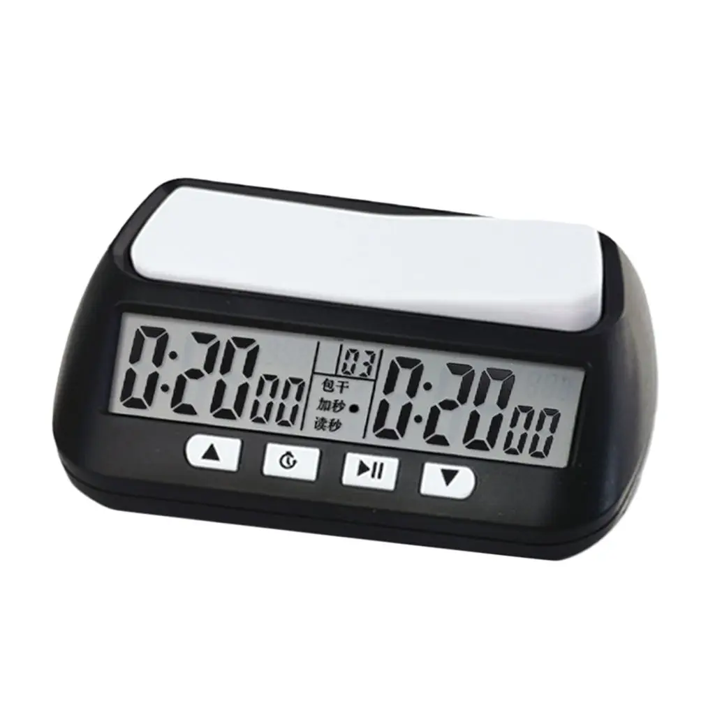 Exact YS 902 Chess Match Count Up Down Timer for Chess Game Black
