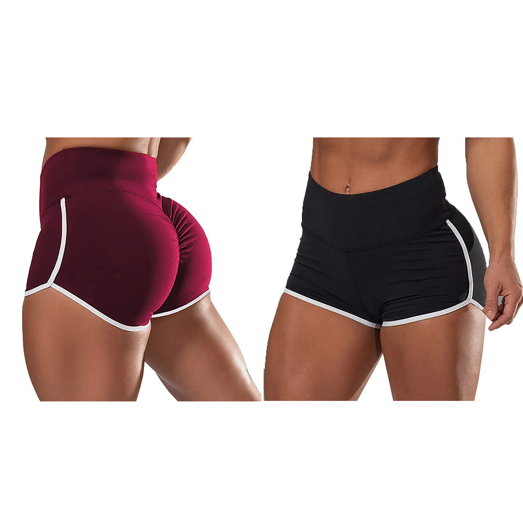 Women`s Leggings Yoga Pants High Waist Workout Butt Lifting Pants Tummy Control Push Up Hot Pants for Home Gym Workout