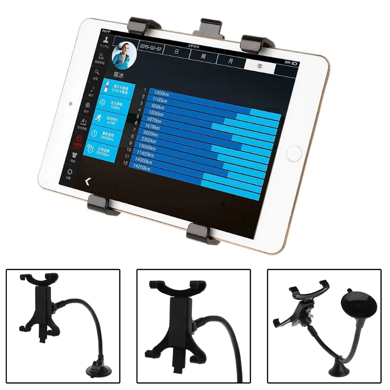 Car windshield Mount Stand Holder For 7-11 inch ipad Mini Air Galaxy Tab Tablet 