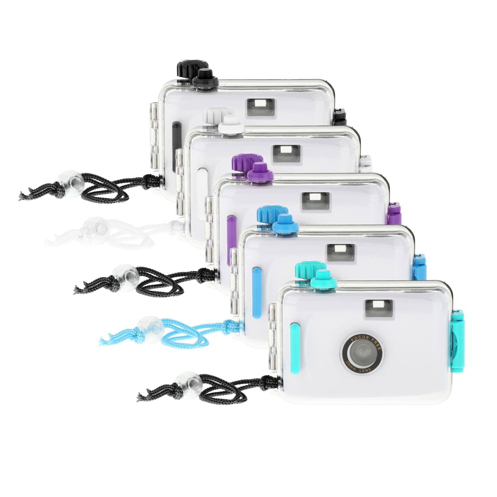 PP Portable Underwater Waterproof Mini Camera Film Camera 35mm Film Accessories Parts for Photography Travel Holiday Activities