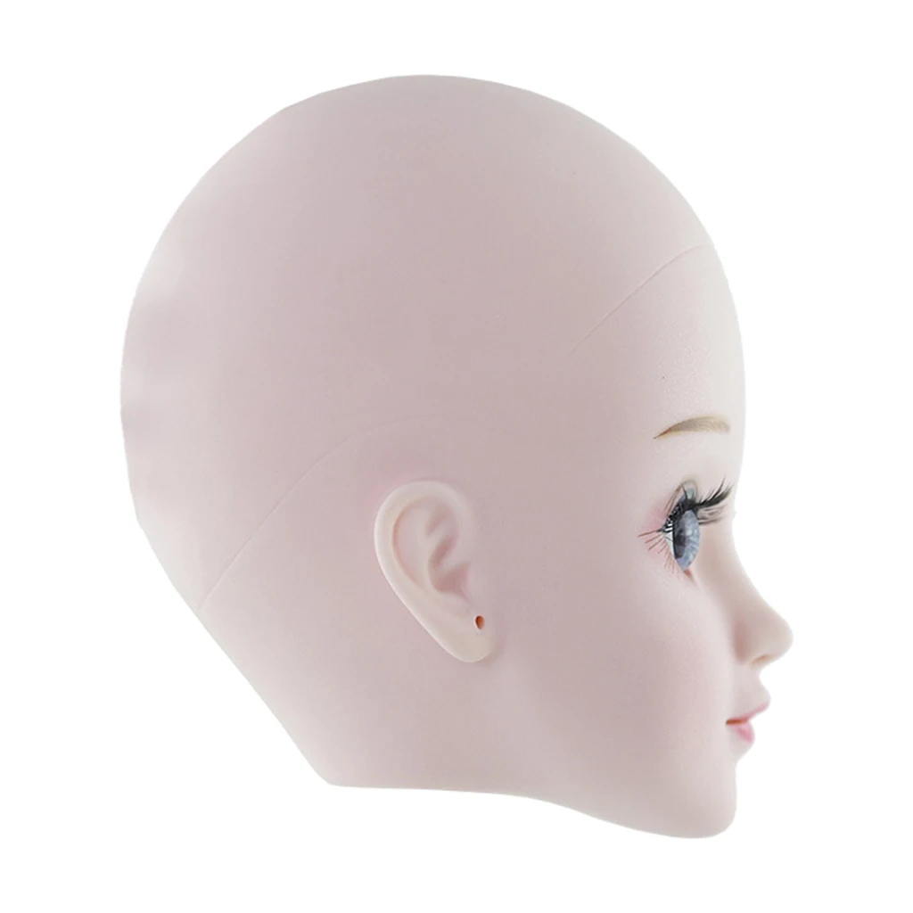 60cm 1/3  Doll Girls Head Mold Sculpt Model with Charming 4D Eyes Gift