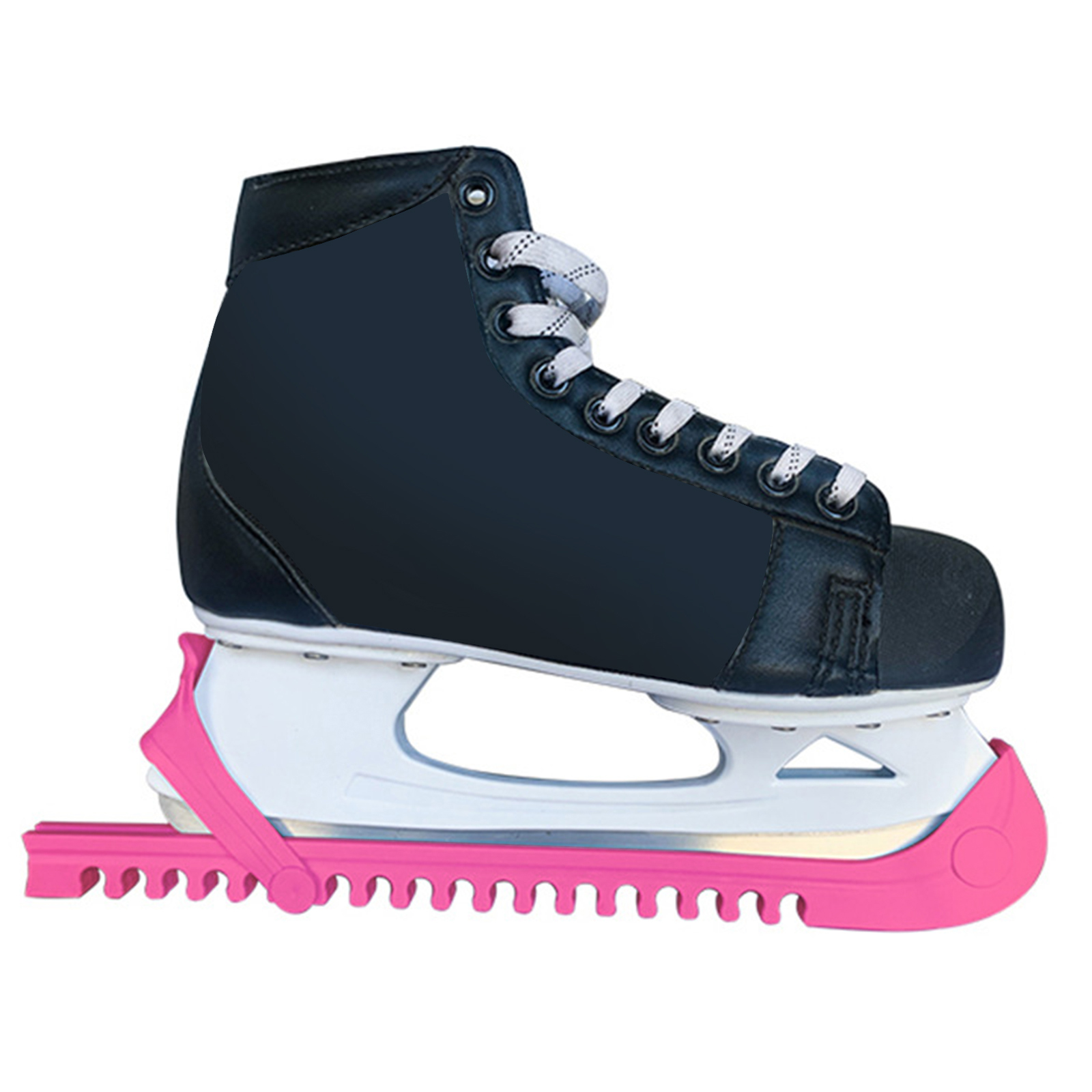 Adjustable Ice Hockey Figure Skate Blade Cover Ice Skate Blade Guards Protection Adjustable Straps, Custom Fit for Kids Adults