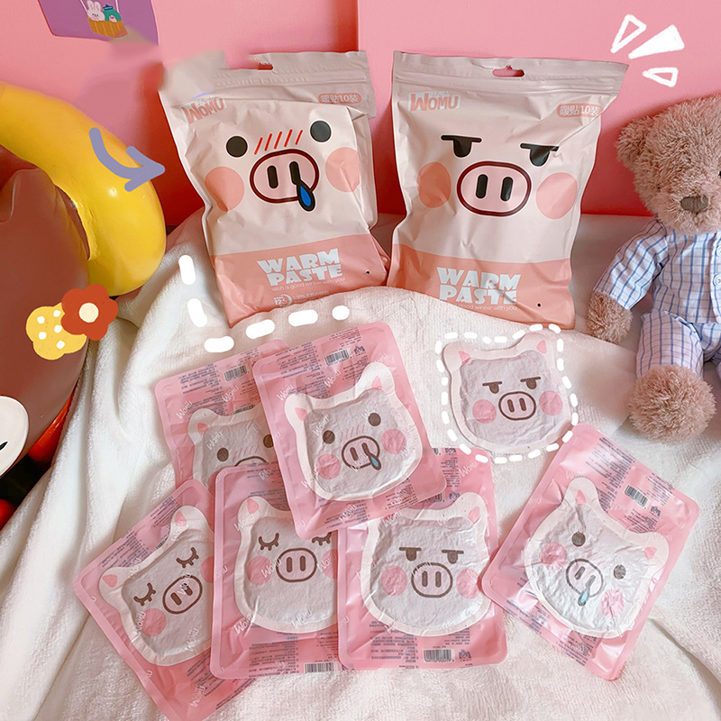 Description Picture 4 of item10 Count/1Pack Warm-Up Sticks Lasting Heating Stickers to Keep Hands and Feet Warm Paste Pad Cute Portable Heater Warm In Stock