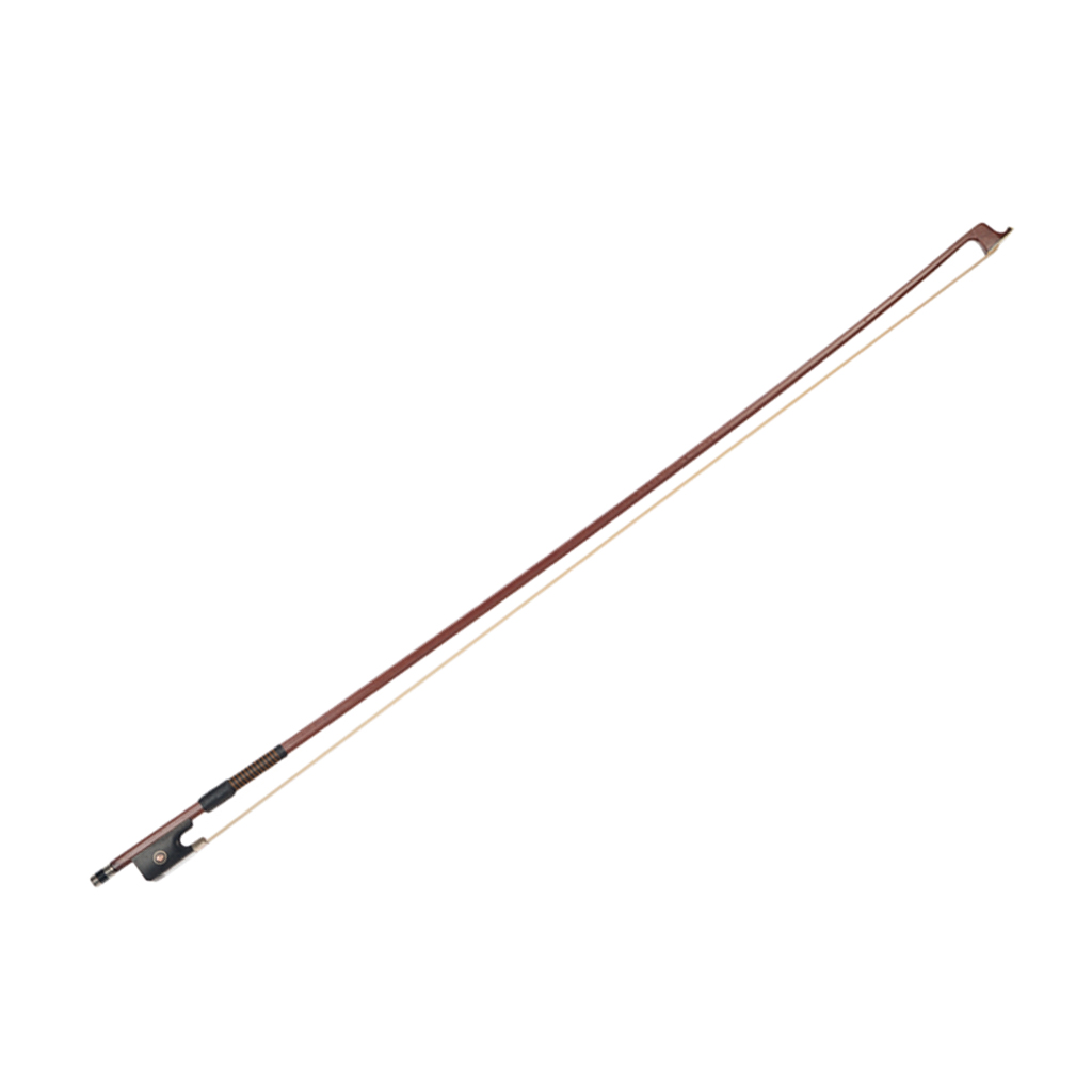 Brazilwood Stick Horsehair Viola Bow for Great Performance, 15-16inch