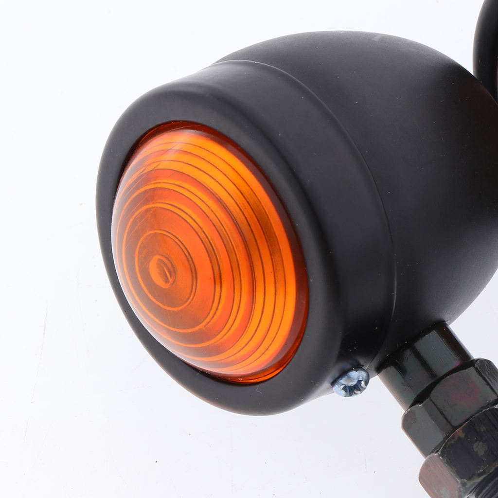 12V Motorcycle Turn Signal Light Universal For Harley Suzuki Yamaha KTM Honda Cafe Racer Light Amber Flasher Moto Accessories