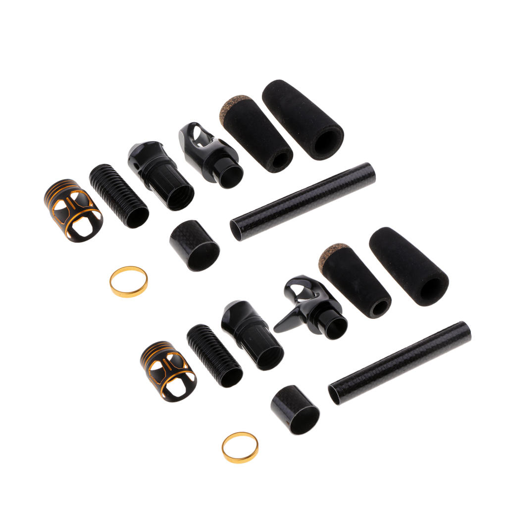 Fishing Rod Handle Kit EVA Foam Split Grip Parts, /Casting - Casting Reel Seat
