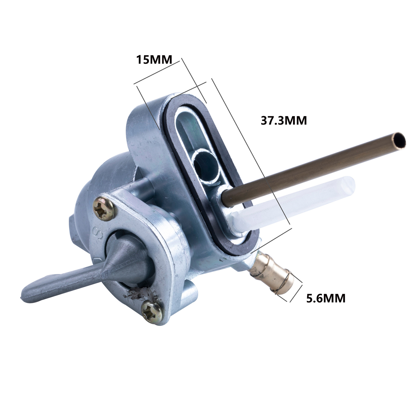 New Motorcycle Gas Fuel Valve Petcock Switch Assembly fit for Honda kCL125A CL90 S65 S90 SL70 SL90 Replacements