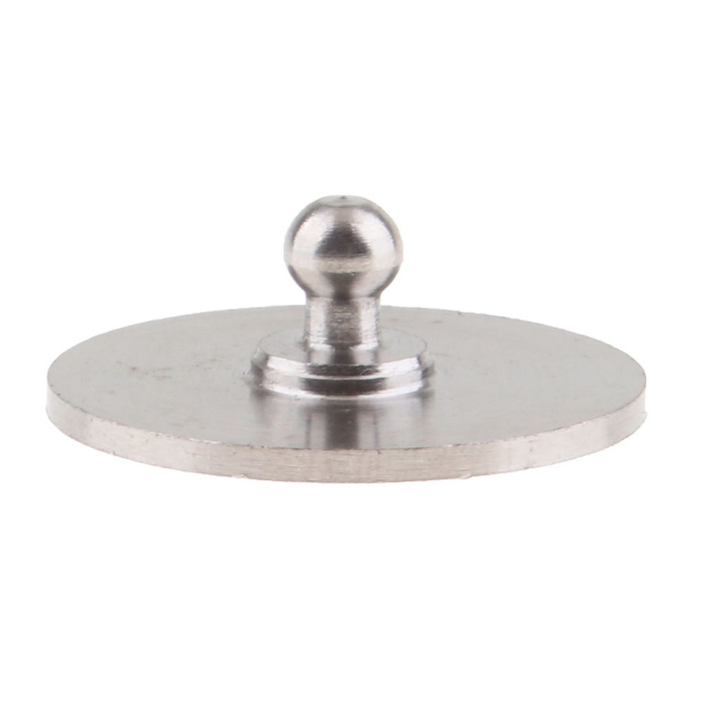 Boat Yacht Canvas Snap Fastener Button, 3/8 inch Diameter, Silver, Marine Grade