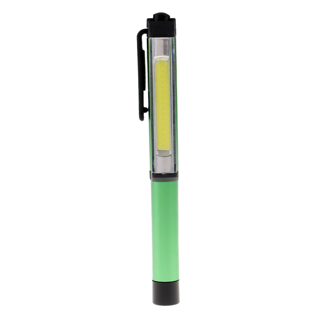 Super Bright LED Pen Light Inspection Torch Work Light with Clip  for Outdoor Camping Car Repair
