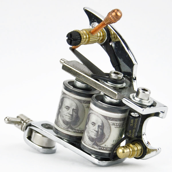 Fashion Modern 8 Wraps Dual Coil Tattoo Machine Liner Shader Fit Shading Lining