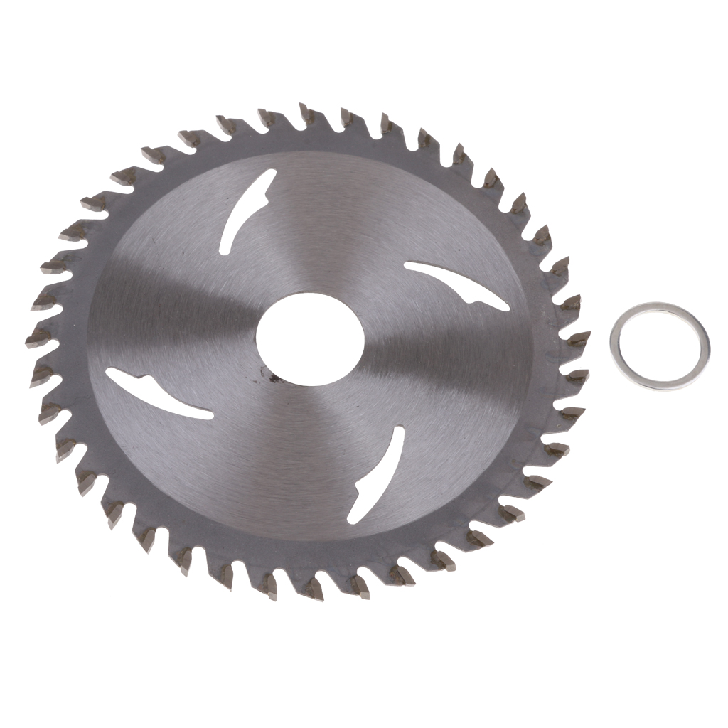 4'' 40-Tooth General Purpose Carbide Alloy Saw Blade Anti-Corrosive Coating Silver For Cutting Cement  PVC Pipe Tool Duralbe
