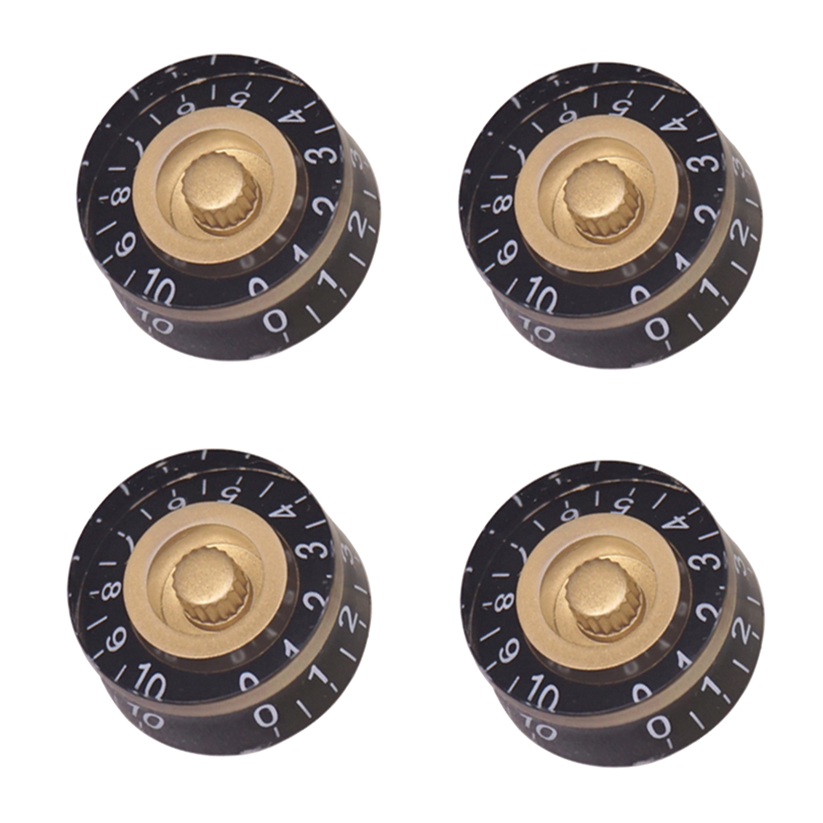 Set of 4 Plastic Guitar Speed Control Knob Replace for  Broken Parts Accs
