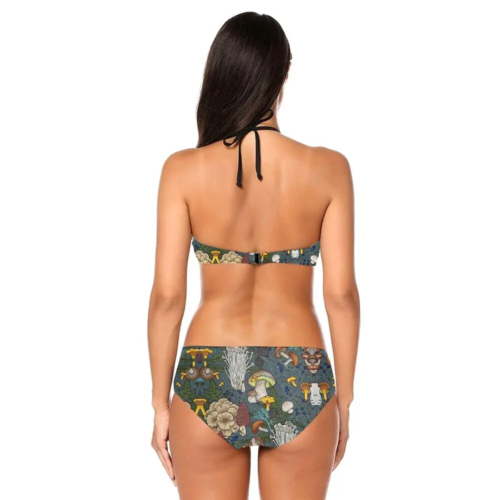 Bikinis Mushroom Forest sexy 2021 Women Swimsuit Low Waist dress sets R336 Women bathing suit SwimSuit designer bikini sets