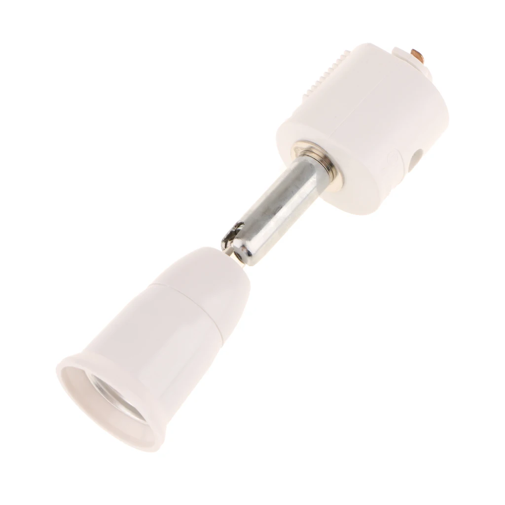 E27 to E27/E26 to E26 Flexible Extension Light Socket Adapter Convertor Light Bulb Holder Converter Base Universal Swivel Joint