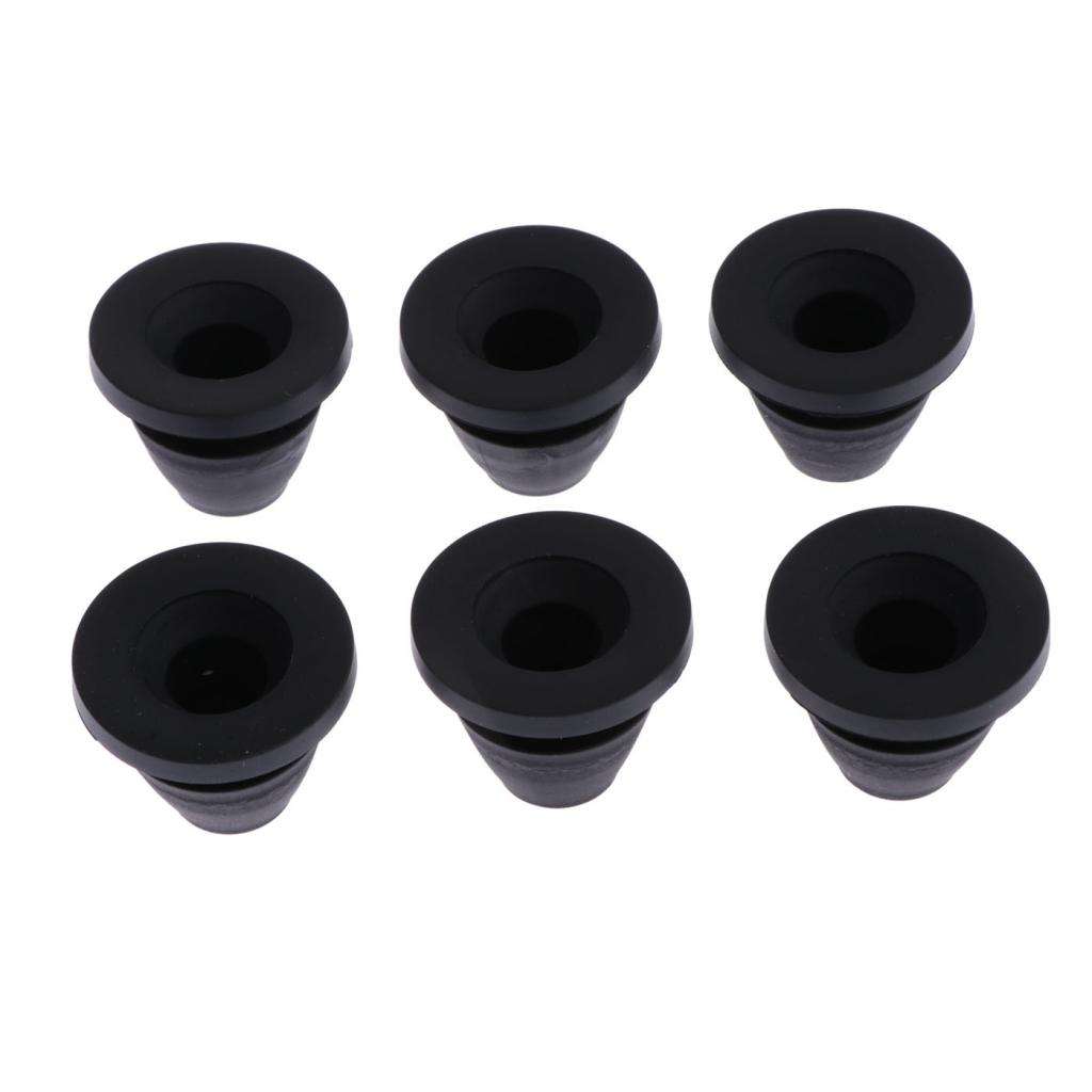 MagiDeal New Style Rubber Side Cover Grommets For Harley Touring