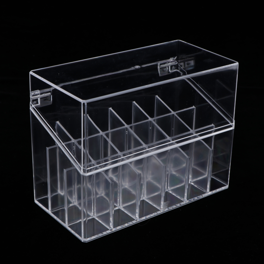 New Acrylic Clear Lipstick Cosmetic Organiser Holder Makeup Make Up Box Gift