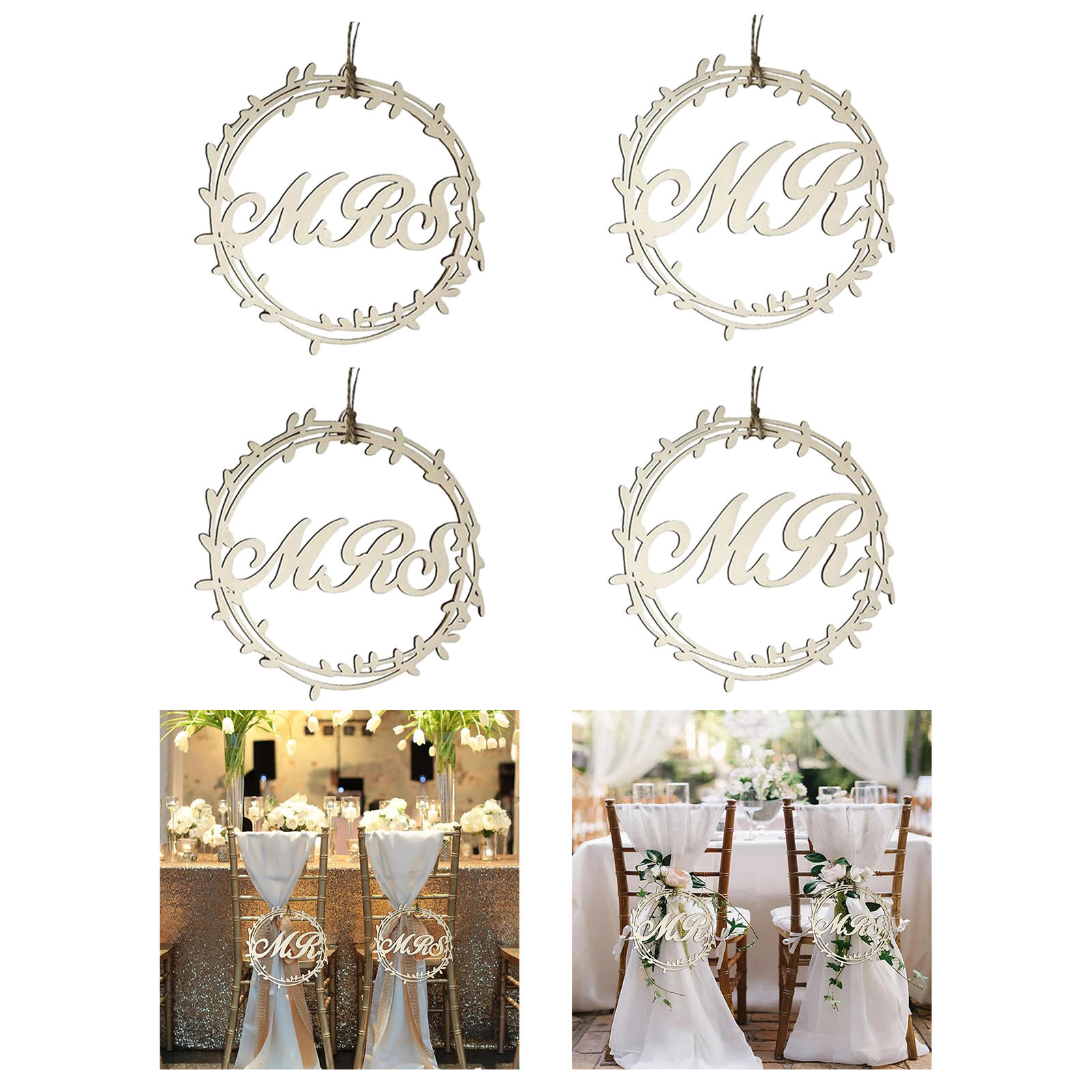 Wedding Decoration Married Couple Circle Shape for Wedding Ceremony Supplies