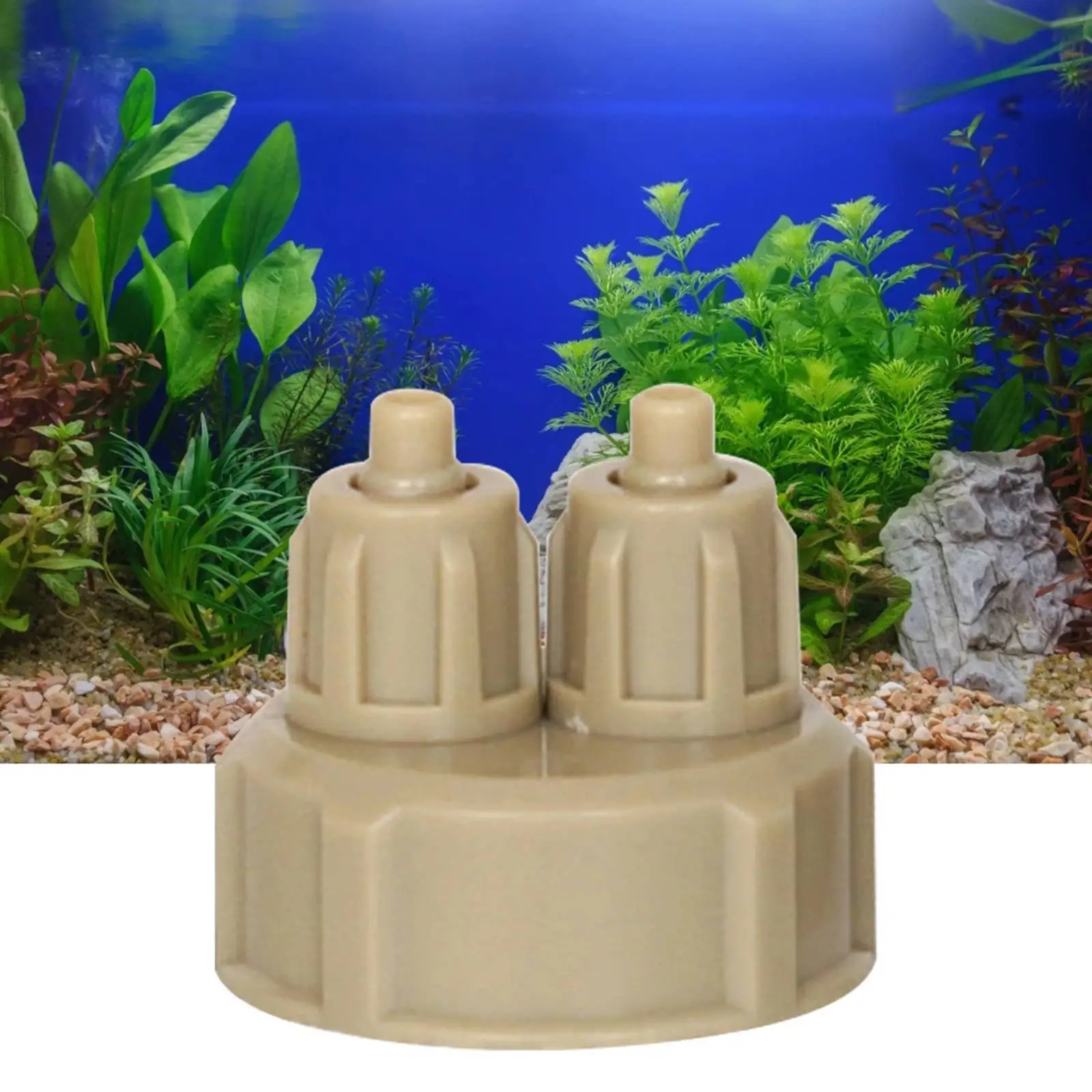 4 Pieces Aquarium Plants Fish Tank CO2 Generator Bottle Caps Quick Twist DIY Reactor Generators System Part Accessories