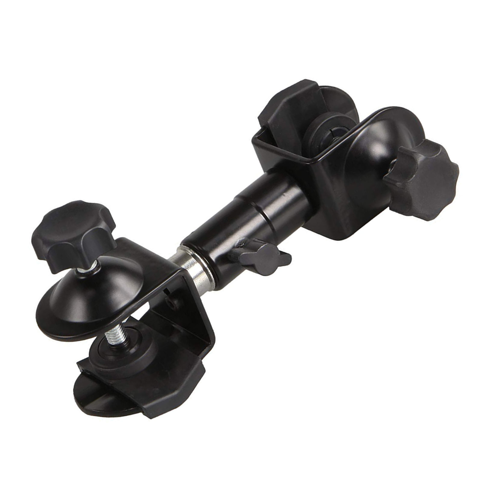 Metal Tripod Umbrella Holder for Camera Clip Clamp Bracket Stand Take Pictures Rain Shadow Adjustable Accessory