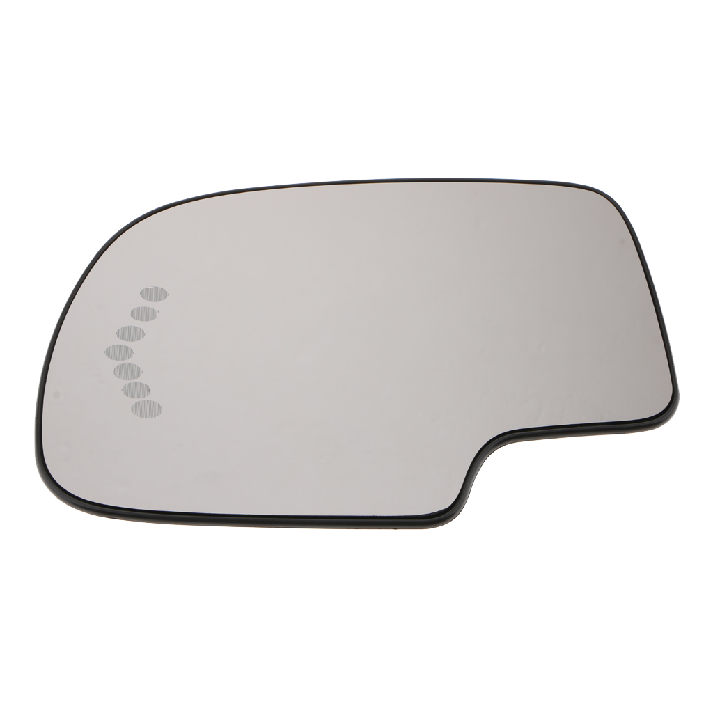 1 Piece Car Left Driver Side Heated Rearview Mirror with Light for Cadillac Escalade ESV /EXT Chevy Silverado